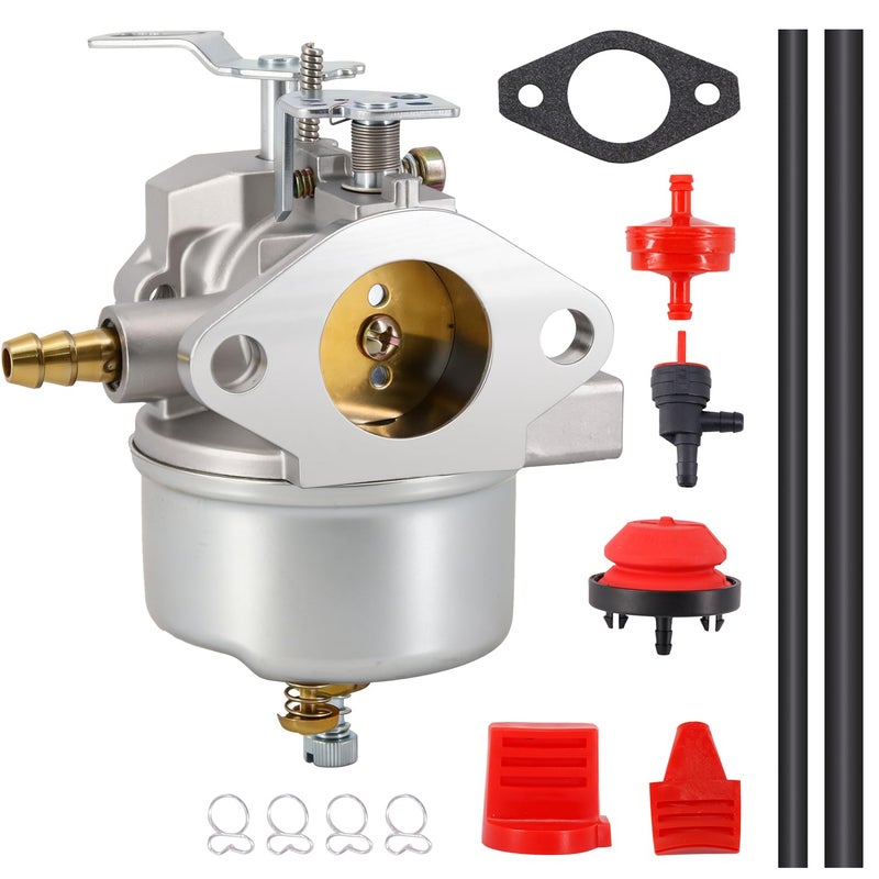 HOOAI 640052 Carburetor Compatible with Tecumseh 632334A 632334 632370A 640349 640054 640058 8Hp 9Hp 10Hp 5Hp Hmsk80 Hmsk100 Hm80 Hm100 Engines Craftsman Shredder MTD Toro 521 724 824 Snowblower - Image 1